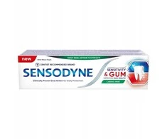 Sensodyne Jautrumą ir dantenas puoselėjanti mėtų ir fluoro dantų pasta 75 ml