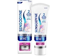 Sensodyne Klinikinė balinamoji dantų pasta „Clinical Baltas Stain Protector“, 75 ml