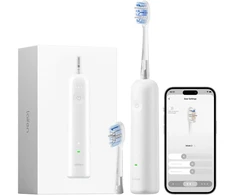 Šepetėlis Laifen Sonicinis dantų šepetėlis Wave Pro ABS IPX8 SMART 70 dienų Balta