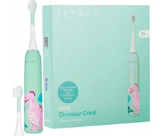 Dantų šepetėlis SEYSSO Kids Dinosaur rožinė