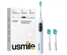 Dantų šepetėlis Šepetėlis Usmile P10 PRO Mėlyna Šepetėlis soniczna + 2 antgaliai