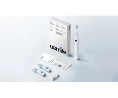 Dantų šepetėlis Šepetėlis Usmile Soniczna Y10 Baltas + 2 antgaliai