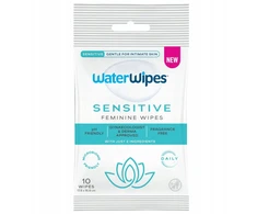 Septona WATER WIPES „Sensitive Feminine Wipes“ intymios higienos servetėlės jautriai odai, 10 vnt.