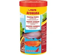 Sera Arowana sūris 1.000 ml, granulės - pagrindinis maistas plėšrioms žuvims