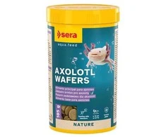 Sera Aksolotlių vafliai, maistas, aksolotliams, traškučiai, pagrindinis maistas, 250 ml (105 g), aksolotliams, didesniems nei 12 cm