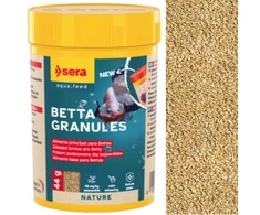 Sera Betta Granules 100 ml (44 g) – ryškinamasis pašaras kovinėms žuvims (SE-00105)