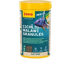 Sera Cichlid Malawi Granules 250 ml (135 g) - augalinis granuliuotas pašaras (SE-00392)