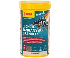 Sera Cichlid Tanganyika granulės 250 ml (135 g) - maistas mėsėdėms cichlidėms (SE-00402)