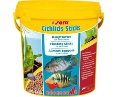 Sera Cichlids Sticks Nature 2kg / 10L, lazdelės - maistas ciklidams