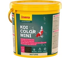 Maistas Koi karpiams Sera Koi Color Mini, 3,8 l, granulės