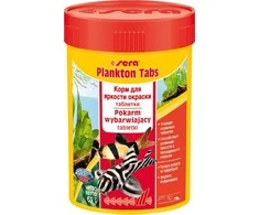 Sera Planktonas Tablečių pobūdis 100 ml - dažymo tabletės