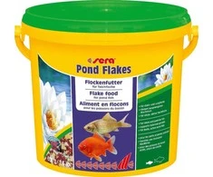 Sera Pond Flakes 3 800 ml, dribsniai - maistas tvenkinio žuvims