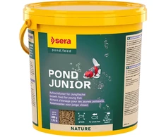 Sera Pond Junior 3,8 l / 800g, granulės – pašaras jaunoms tvenkinio žuvims