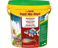 Sera Pond Mix Royal 10 l, mišinys -maisto bendrų žuvų