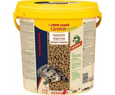 Sera Roptil Professional Karnavoras Gamta 10 l, granulės - ropliai, papildomas maistas