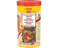 Sera San Nature 1000 ml, dribsniai - aukščiausios kokybės spalvą paryškinantis maistas