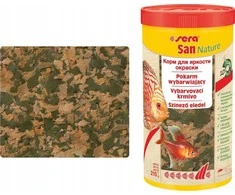 Sera San Nature 1000 ml, dribsniai - aukščiausios kokybės spalvą paryškinantis maistas