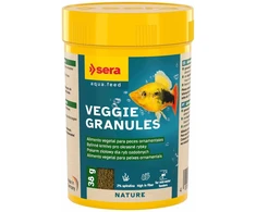 Sera Veggie Granules, pašaras žuvims, maitinančioms vidurinėje vandens zonoje, žolinis granulių pašaras, 100 ml/38 g (SE-32870)
