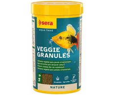Sera Veggie Granules, pašaras žuvims, maitėsi vidurinėje vandens zonoje, granulės, 250 ml/98 g (SE-32871)