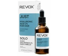 „Revox B77 Just“ hialurono rūgšties 2 % plaukų serumas drėkinimui, 30 ml