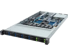 Serveris Gigabyte Barebone R163-SG2-AAC1-1.X Rack Server 1U vieno lizdo 4677 6NR163SG2DR000ABC1