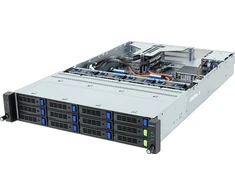 Serveris Gigabyte Barebone R263-Z37-AAH2 (Rev. 3.x) Rack serveris 2U vienas lizdas SP5 6NR263Z37DR000ADH2