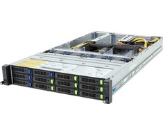 Serveris Serwer Gigabyte Barebone R283-ZF0-AAL1 (Rev. 3.x) Rack Server 2U Dual Sockel SP5 6NR283ZF0DR000ACL1