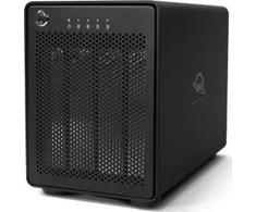 Serveris OWC ThunderBay 4 keturių skyrių išorinis diskų korpusas su dviem Thunderbolt prievadais – be SoftRAID