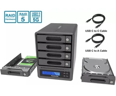 Macierz dyskowa Raidon Obudowa 4x2,5''/3,5'' SATA/HDD/SSD GR5640-SBA31