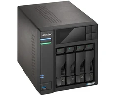 Serveris Serwer Asustor Asustor LOCKERSTOR 4 Gen2+ NAS Desktop Intel® Celeron® N5105 4 GB DDR4 ADM Juodas