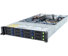 Serveris Gigabyte Barebone R283-Z94-AAV2 Rack Server 2U dvigubas gniazdo SP5 (6NR283Z94DR000ACV2)