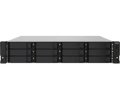 Serveris QNAP | 12 skyrių | TS-1232PXU-RP-4G | „AnnapurnaLabs Alpine“ | AL324 keturių branduolių | Procesoriaus dažnis 1,7 GHz | 4 GB | DDR4