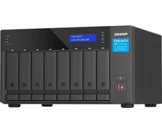 Serveris QNAP TVS-h874 NAS Tower Intel® CoreTM i7 32 GB DDR4 0 TB QuTS Hero Juodas