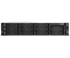 Serveris Qnap TS-855eU-RP-8G, 2U, 8 x 2,5"/3,5" SATA, Intel Atom C5125 8C/8T, 8 GB SODIMM DDR4 (maks. 64 GB), 2 x 2,5 GbEReduntinis maitinimo blokas
