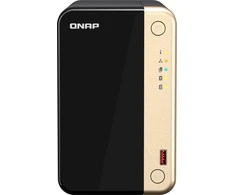 Serveris QNAP | 2 skyrių stalinis NAS | TS-264-8G | Intel Celeron | N5095 4 branduolių | Procesoriaus dažnis 2,9 GHz | 8 GB DDR4