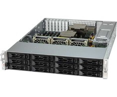 Serveris „SuperMicro Supermicro Barebone A+“ 2U dvigubas lizdas SP3 AS-2024S-TR