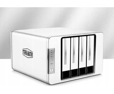 „TERRAMASTER F6-424 NAS“ failų serveris su „Intel Celeron N95“, 8 GB RAM, 6 lizdais