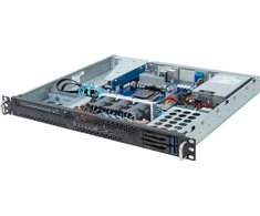 Serveris GIGABYTE R113-C10-AA02 AMD B650E Lizdas AM5 Rack (1U) Juodas, Plienas