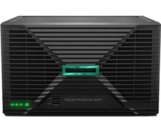 Serveris Hp Enterprise Hewlett Packard (HP) „HPE ProLiant MicroServer Gen11 E-2434 4c 32GB-U 4LFF-NHP 2x4TB HDD 180W“ išorinis PS EMEA Cmp Mod Svr