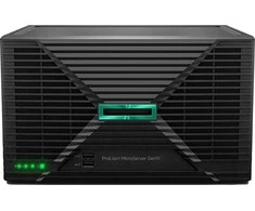 Serveris Hewlett Packard (HP) HPE PL MicroServer Gen11 E-2414 (2.8/4C) 16G VROC 4LFF/4SFF NHP 2xPCIe 4x1G iLo6 1x180W NBD111