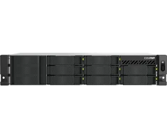 Serveris Serwer plików Qnap TS-H1065EU-RP 8GB RAM 10 zatok Rack 2U SATA 6Gb/s NVMe 2.5 Gigabit Ethernet (TS-H1065EU-RP-8G)