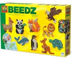 Dėlionė Ses Creative SES BEEDZ wiat zwierzšt 06207 62071