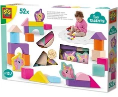 Ses Creative SES mediniai kaladėlės vienaragis 52 vnt. 13251 32514