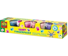 SES Creative – Fingerpaint Trendy 4x110ml – (S00392)