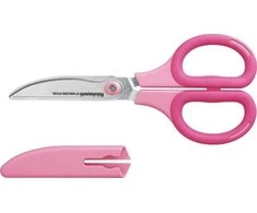 SES Žirklės su įdėklu „SAKUtto Cut Standart”, rausvos NH-HS175P