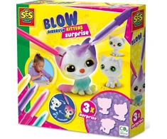 SES Creative – Blow Pens – Papuoškite 3 kačiukus – (S14334)