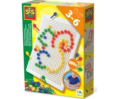 SES Creative – Mosaic Peg Board 100 vnt – (S14046)