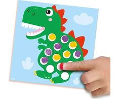 SES Creative – mano pirmasis – Fingerpaint Dinos – (S14442)