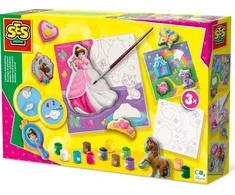 „Ses Creative SES“ gipso įtvarai + drobės tapybai 01349 13493