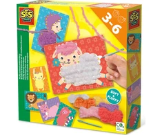 SES Creative – pūkuotų gyvūnų siuvinėjimas – (S14043)